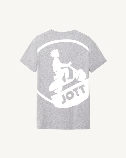 Pietro grijs t-shirt van biologisch katoen - JOTT - 4